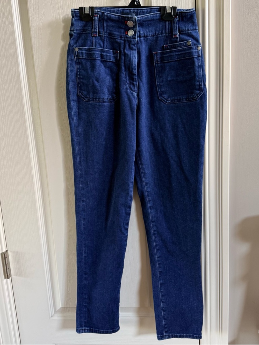 Anthropologie Maeve Junie high rise slim leg jeans. Size 27